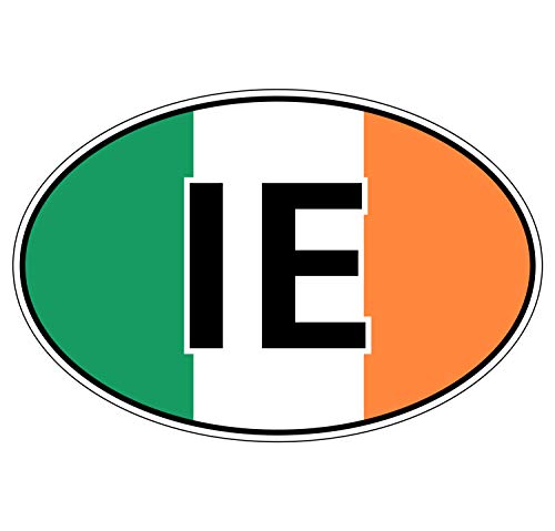 Panneau Rigide Automobile Irlande 15x10cm découpe à la Forme épaisseur 3mm