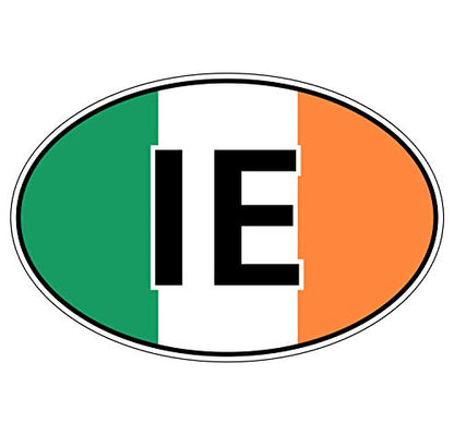 Panneau Rigide Automobile Irlande 15x10cm découpe à la Forme épaisseur 3mm