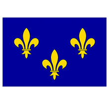 Supstick Autocollant Stickers Drapeau de département région française ile de France Format 18x12cm