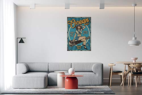 Panorama Alu 60x90cm - Tableau Décoration Murale - Accroche Facile - Photo Image Artistique Photographie