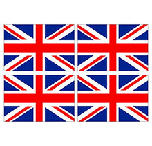 Supstick Lot de 4 Autocollants Stickers Drapeau de Pays Nation Grande-Bretagne Format 12x8cm