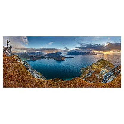 Panorama Alu 60x90cm - Tableau Décoration Murale - Accroche Facile - Photo Image Artistique Photographie