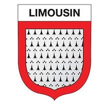 Supstick Autocollant Stickers Blason de région département Limousin Format 15x12cm - supstick.fr