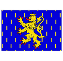 Supstick Autocollant Stickers Drapeau de département région française Bourgogne franche comté Format 18x12cm
