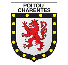 Supstick Autocollant Stickers Blason de région département Poitou-Charentes Format 15x12cm - supstick.fr