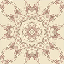 Lot de 10 Adhésif Carrelage - décoration de carreaux - 10 pièces plastifié en mat - Mosaïque style oriental modèle 4 - format 25x25cm par pièce