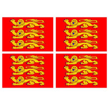 Supstick Lot de 4 Autocollants Stickers Drapeau de département région française Haute-Normandie Format 12x8cm