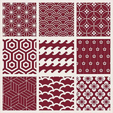 Planche de 9 Adhésif Carrelage - décoration de carreaux - 36 pièces plastifié en mat - carreau bordeaux - format 20x20cm par pièce