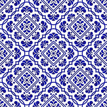 Lot de 20 Adhésif Carrelage - décoration de carreaux - 20 pièces plastifié en mat - carreau bleu - format 15x15cm par pièce